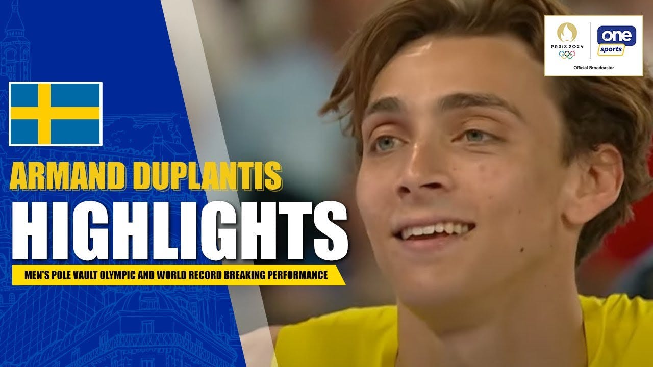 Armand Duplantis sets new world and Olympic record in men